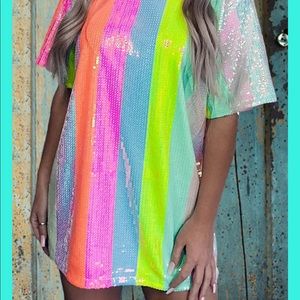 Plus Size Sequin dress